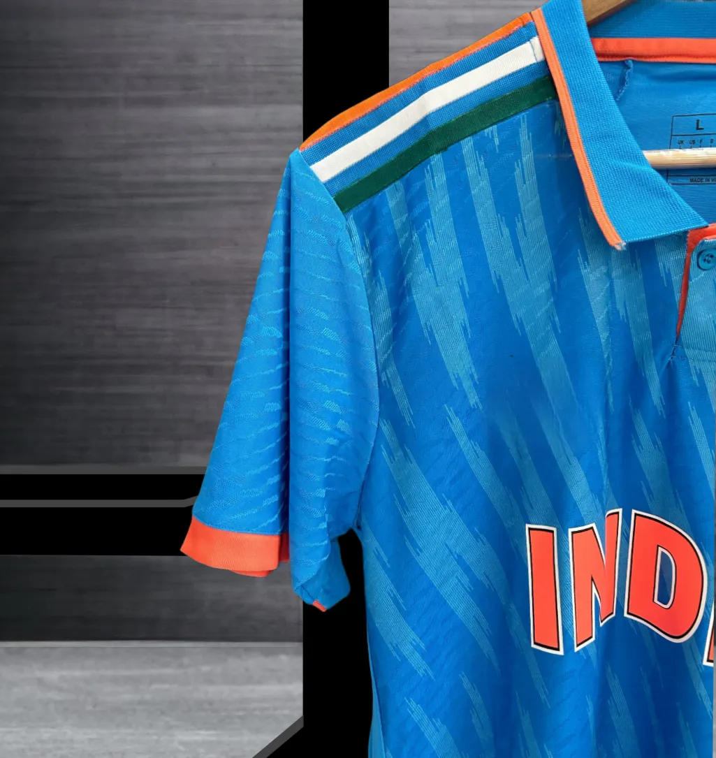 Personalized Indian Cricket Team New Worldcup Jersey 2023-24 - Player Edition