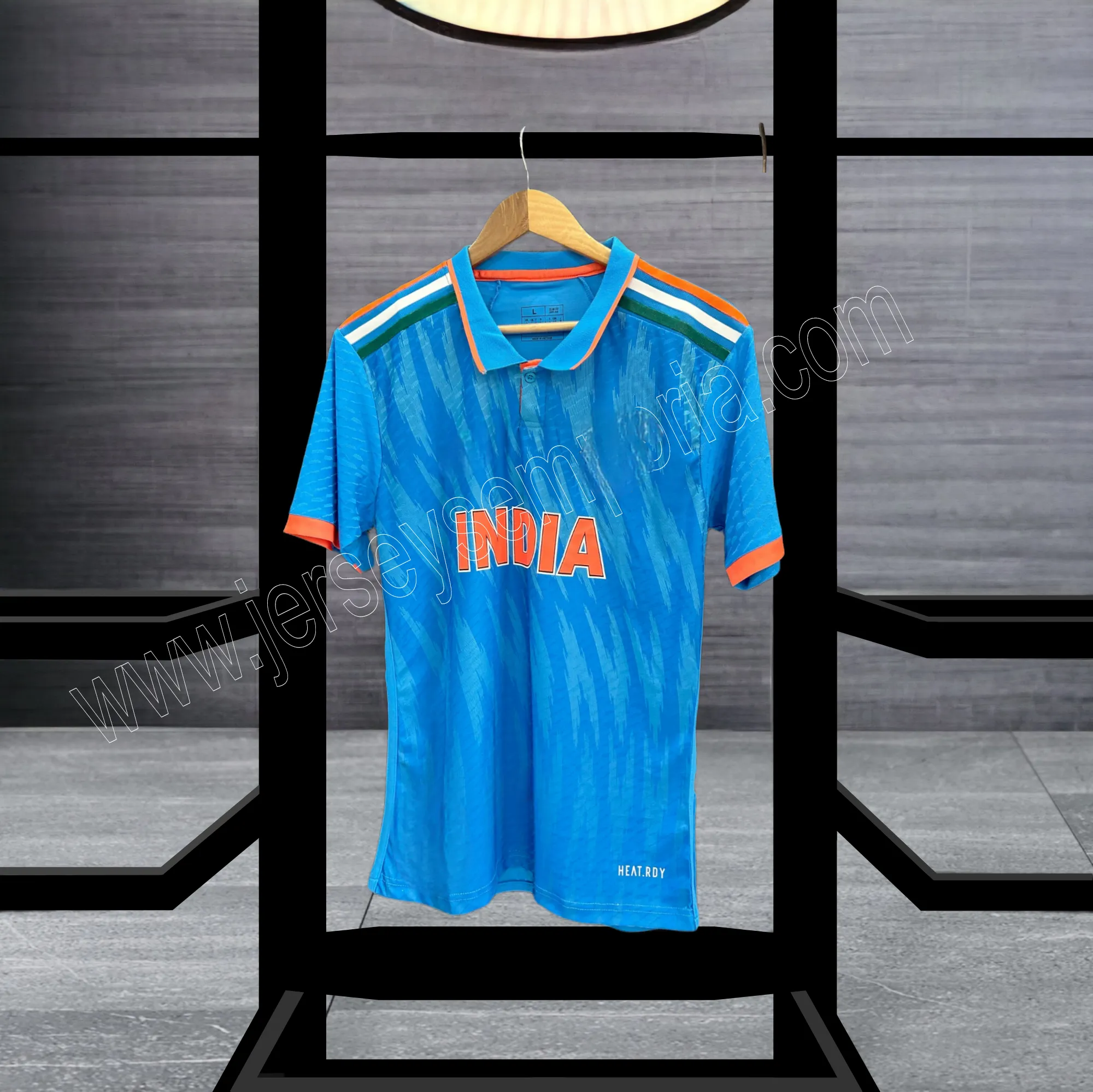 Personalized Indian Cricket Team New Worldcup Jersey 2023-24 - Player Edition