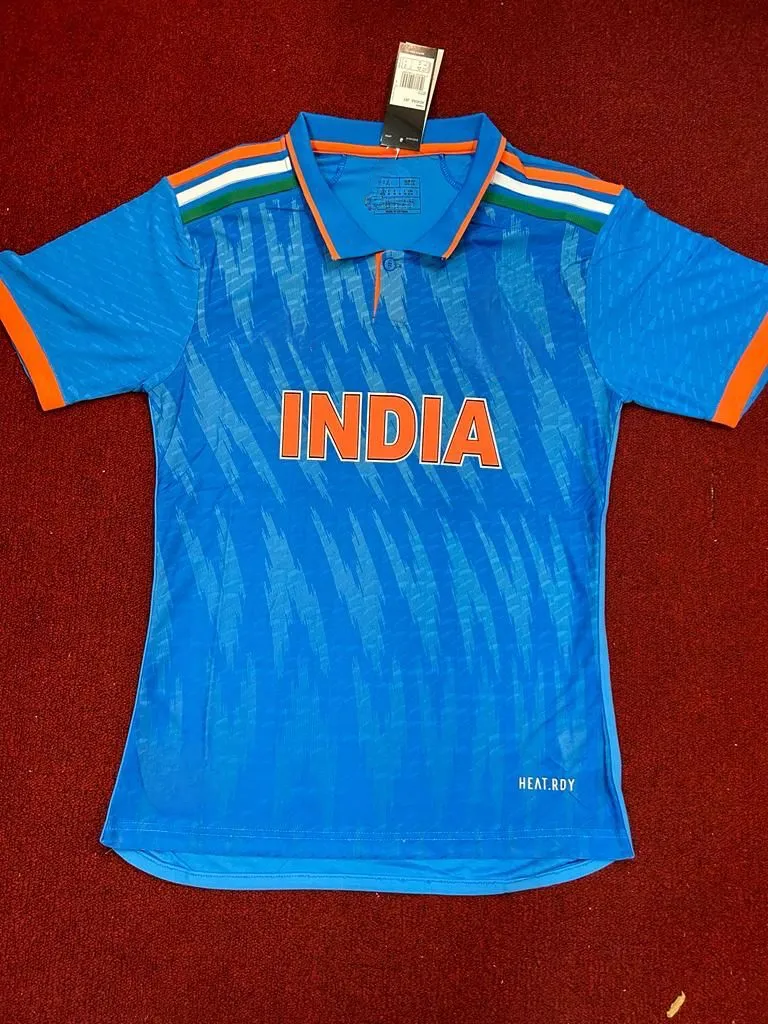 Personalized Indian Cricket Team New Worldcup Jersey 2023-24 - Player Edition