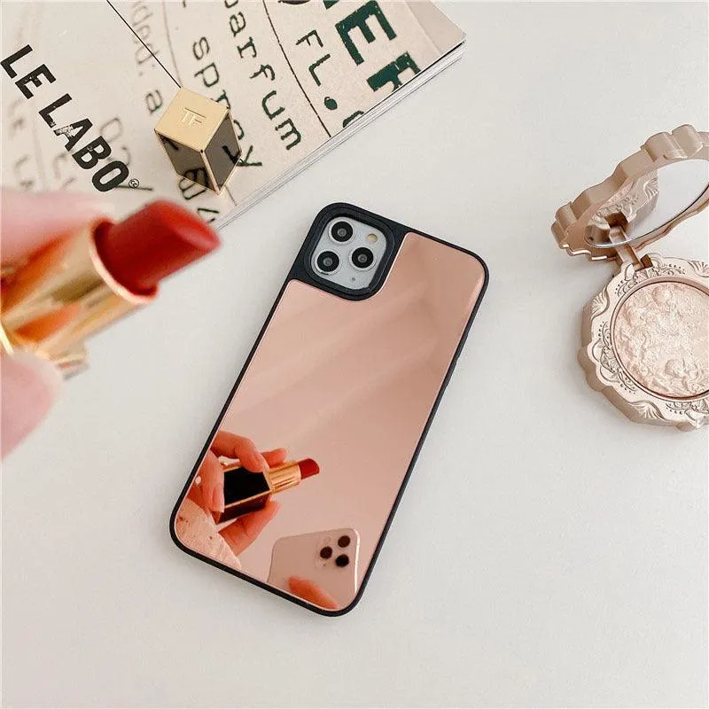 Personalized Line Art Mirror 2 Color iPhone Case For iPhone（8）