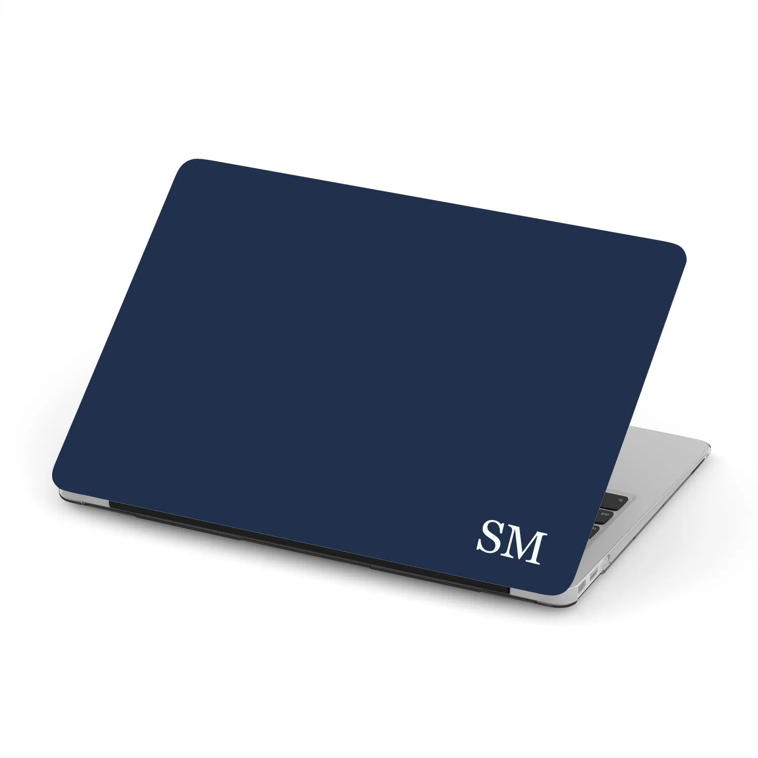 Personalized Macbook Hard Shell Case - Navy