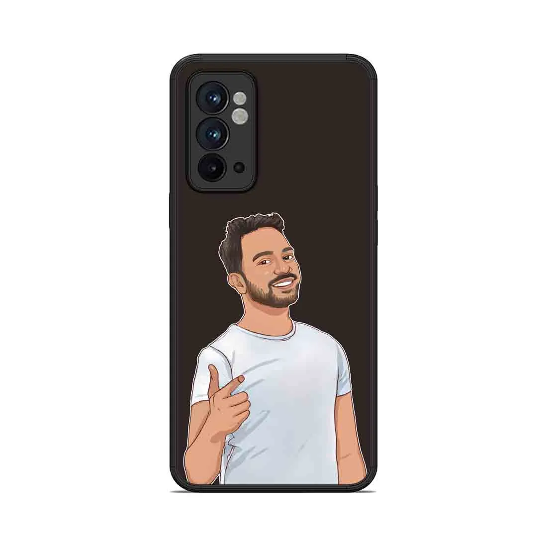 Personalized Oneplus 9RT Back Case with Photo Designer Back Case - Cartoonify From Photo