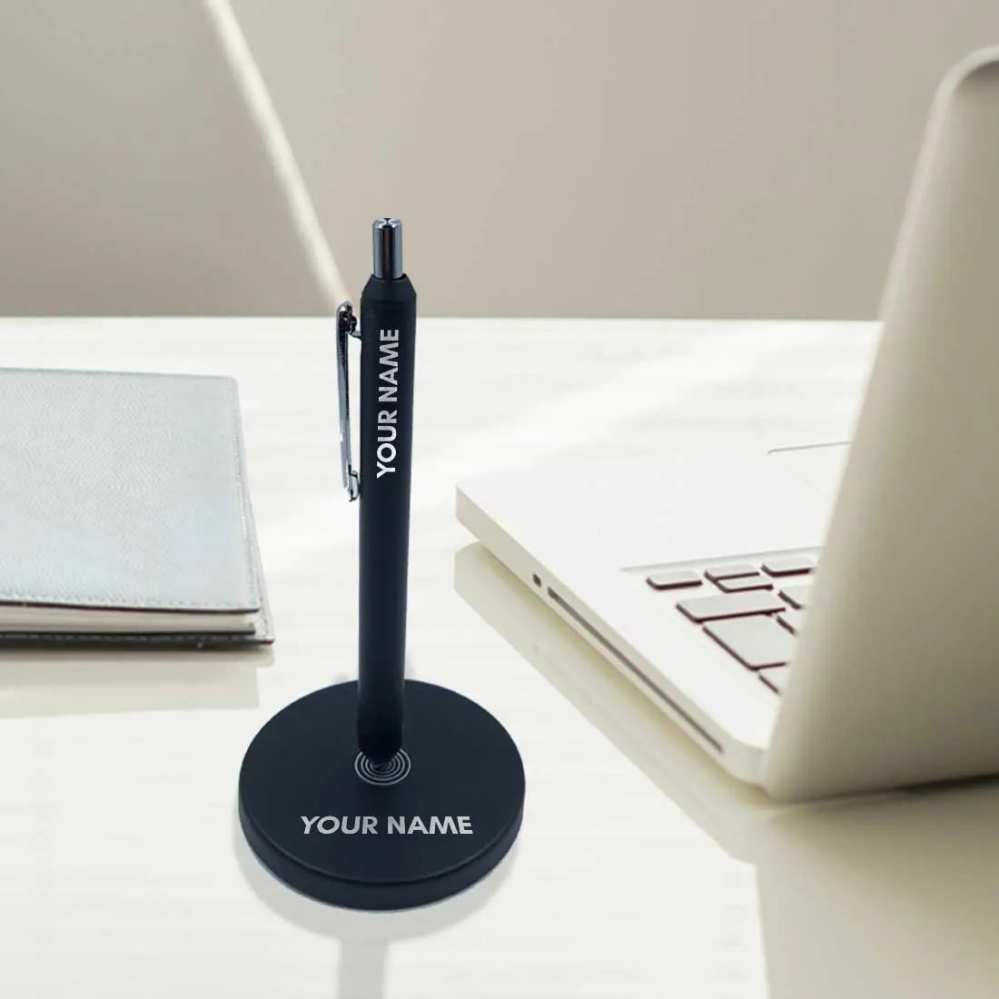 Personalized Pen Levitating Magnetic Pen with Stand for Office Desk Home