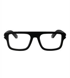 Philipp Plein Men's Sandblasted Matte Black Square Optical Frame