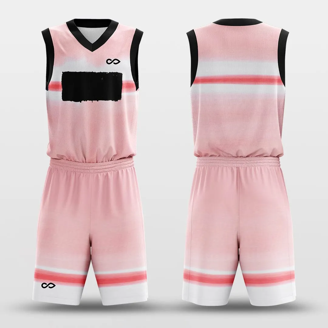 Pink - Custom Sublimated Basketball Uniform Set