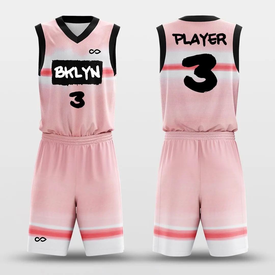 Pink - Custom Sublimated Basketball Uniform Set