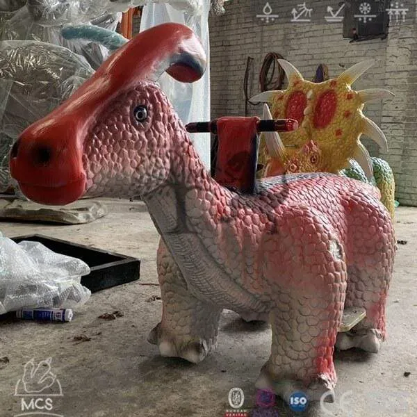 Pink Parasaurolophus Scooter-RD046