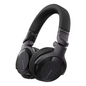 Pioneer DJ HDJ-CUE1 On-Ear Wired Studio Headphones, Professional Audio Equipment for DJ Booth and Recording - Dark Silver