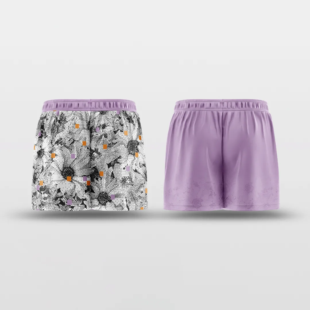 Pixel Flower - Customized Reversible Training Shorts