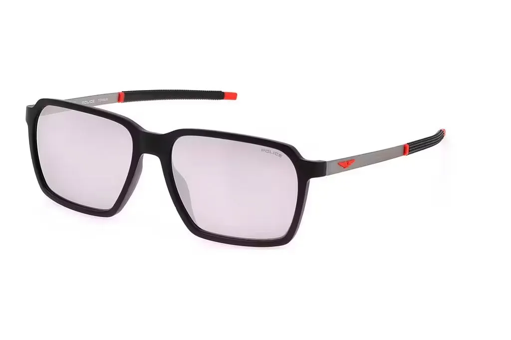 Police Men's Pink & white Square Sunglasses