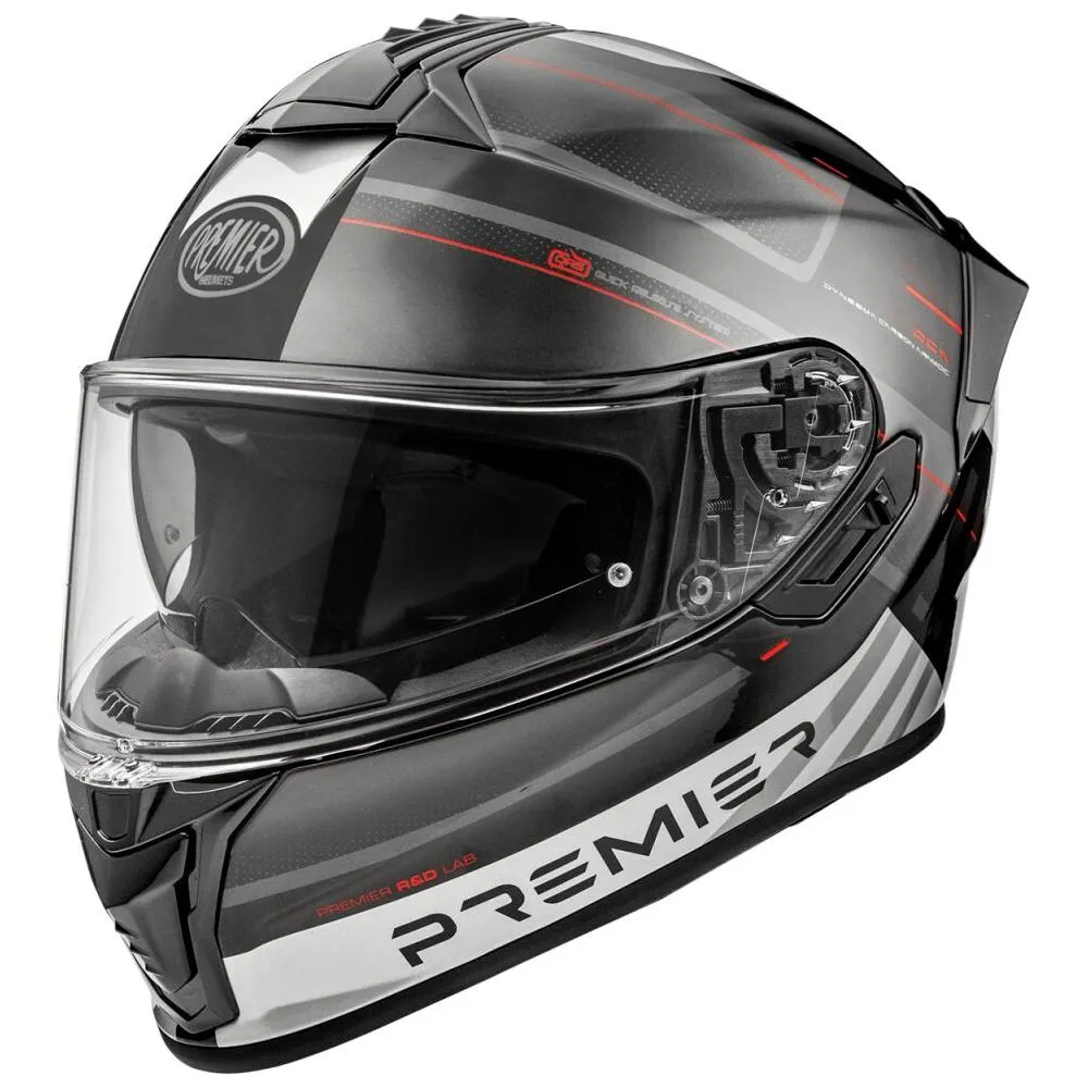 Premier Evoluzione SP 92 Matt Black / Grey / White