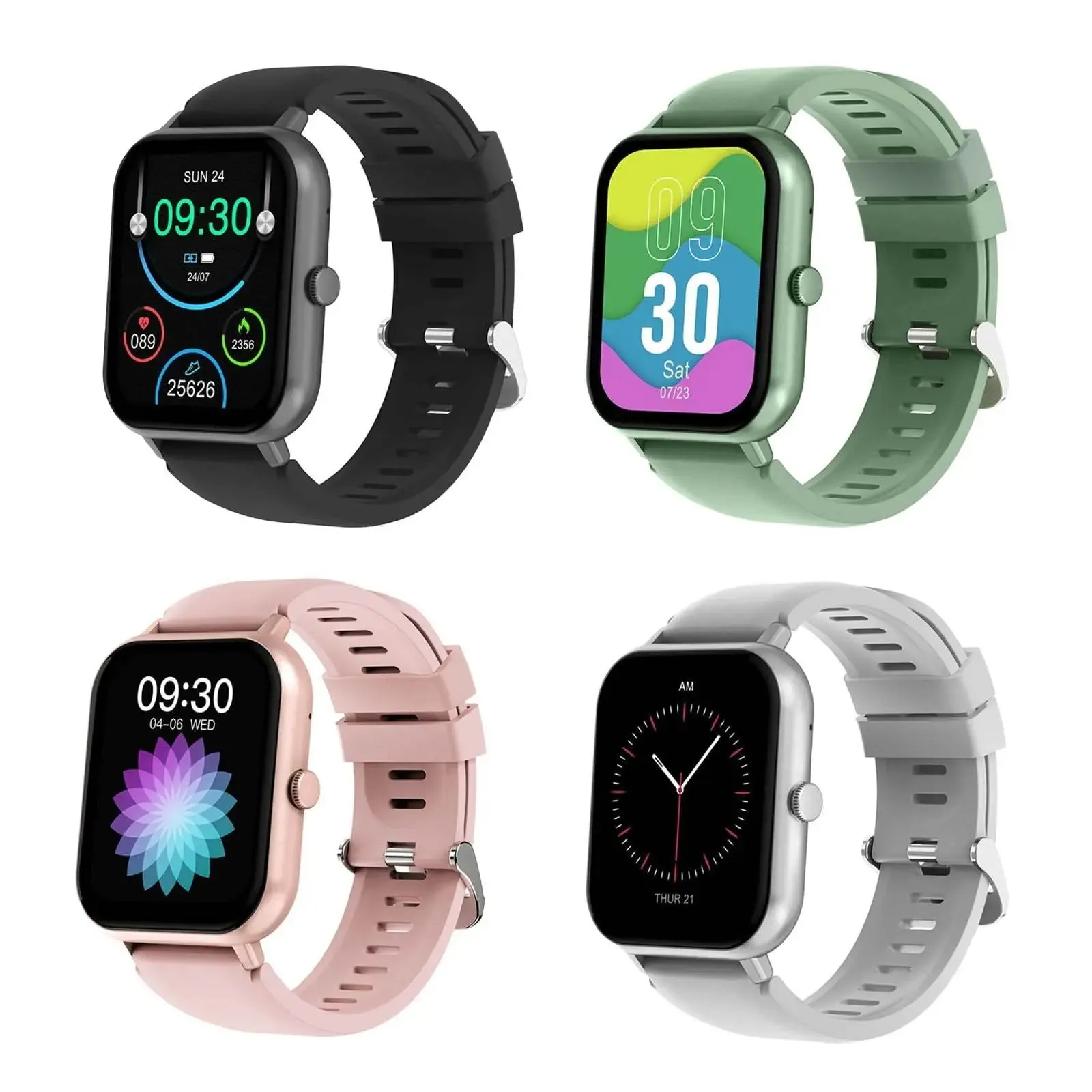 Premium 1.83" Health & Fitness Smartwatch with Waterproof Design and Comprehensive Tracking