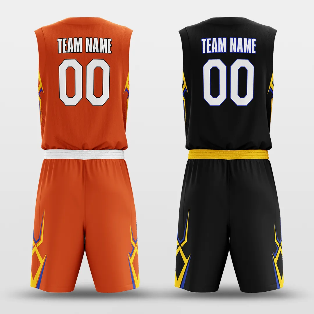 Pules - Customized Reversible Sublimated Basketball Set