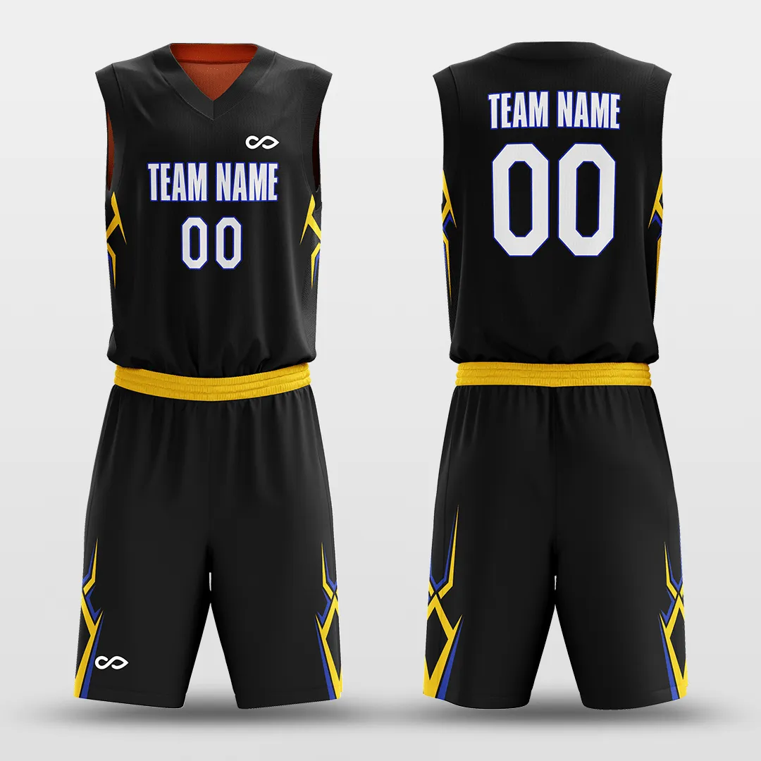 Pules - Customized Reversible Sublimated Basketball Set