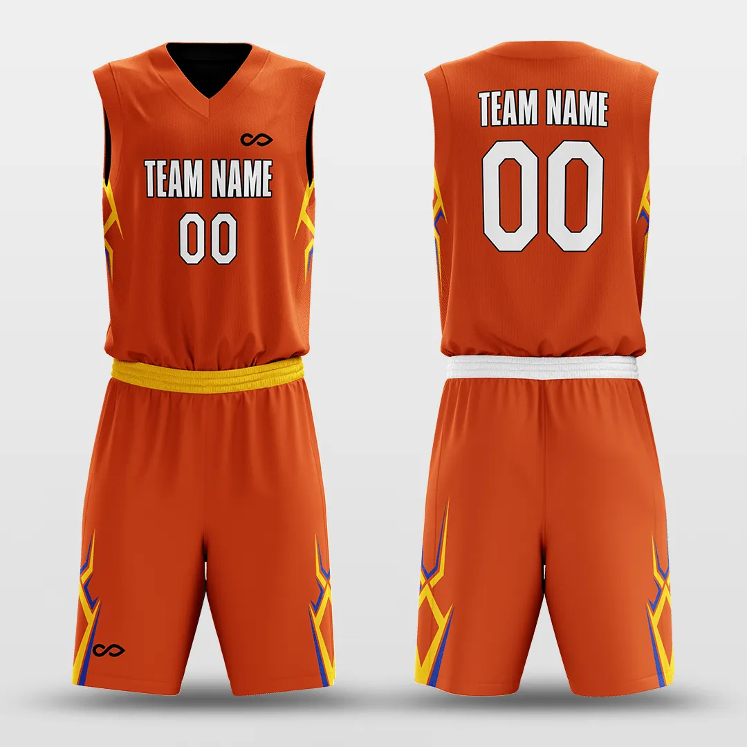 Pules - Customized Reversible Sublimated Basketball Set