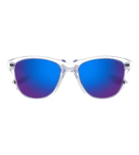 Puma Unisex Blue Purple Polarized Square Sunglasses