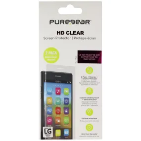 PureGear HD Clear Screen Protector for LG V60 ThinQ 5G UW / 5G Dual Screen