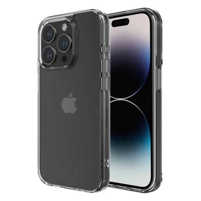 QDOS Hybrid Case for iPhone 15 Series - Clear