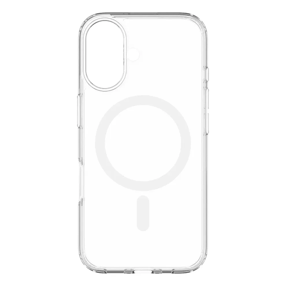 QDOS Hybrid Drop   Snap MagSafe iPhone 16 Series Clear