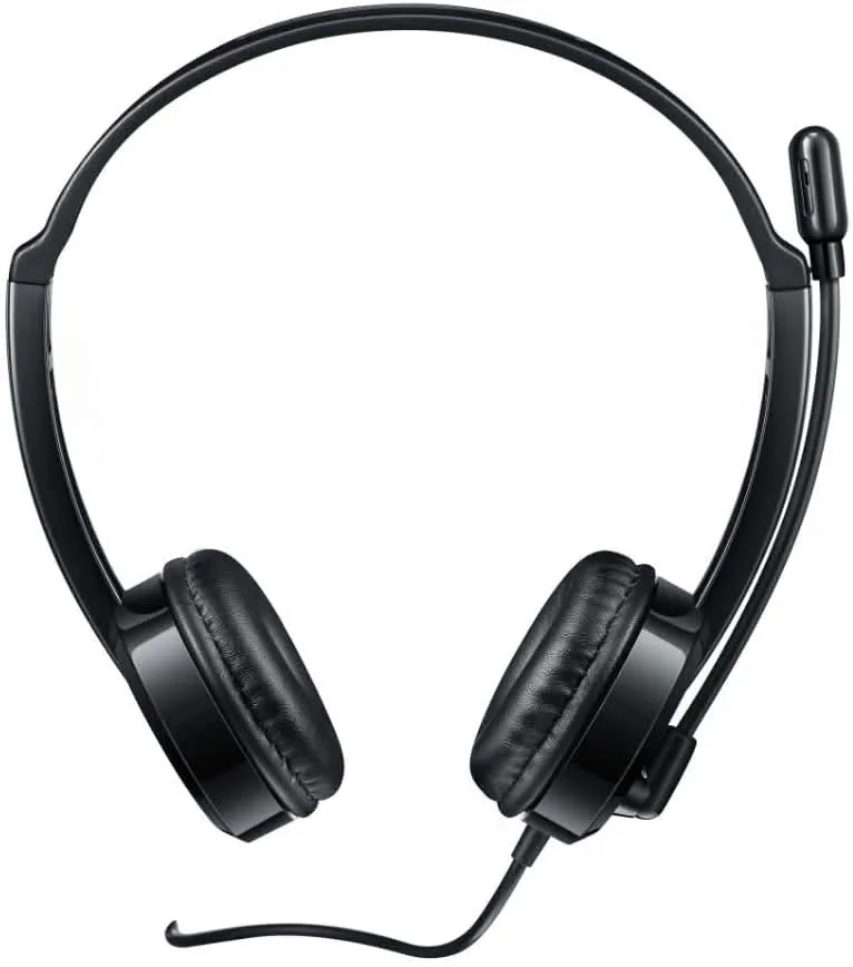 RAPOO H120 WIRED STEREO HEADSET - BLACK