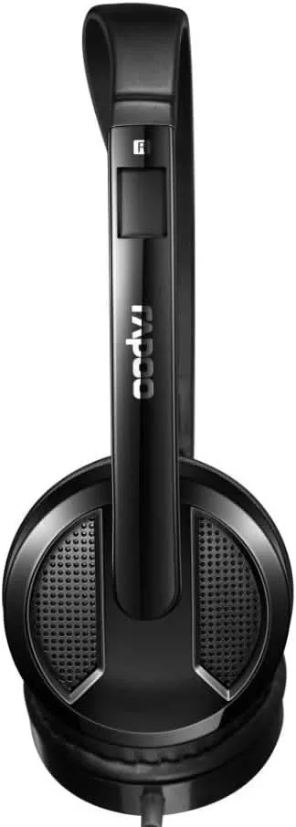 RAPOO H120 WIRED STEREO HEADSET - BLACK