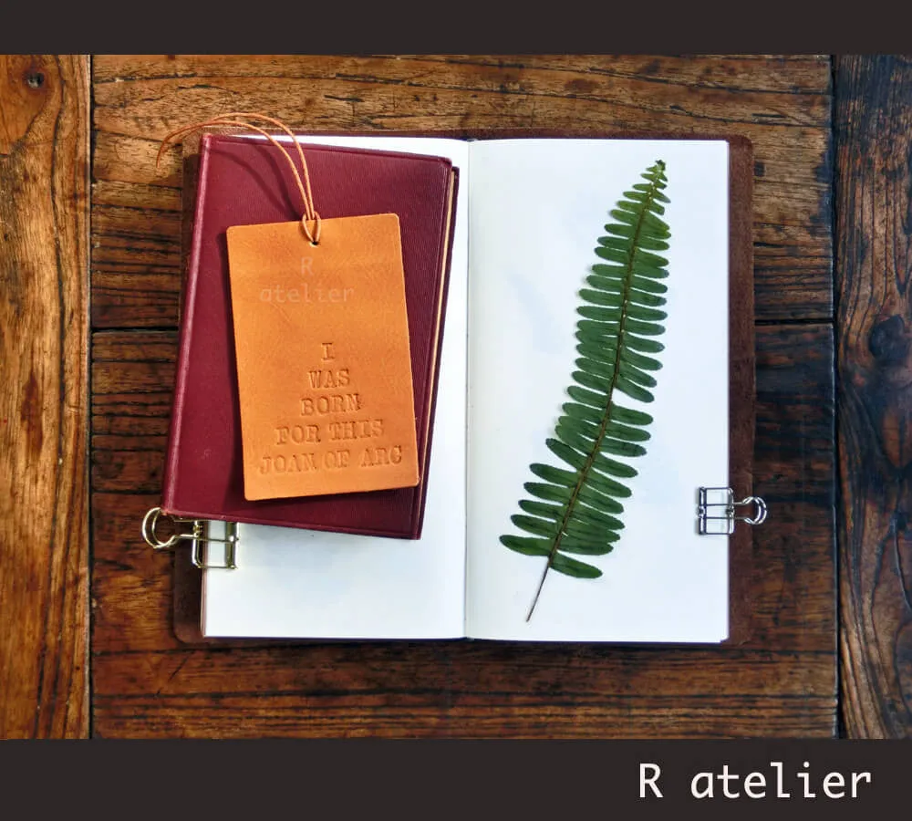 R.atelier Bespoke Leather Bookmark | Make It Personal