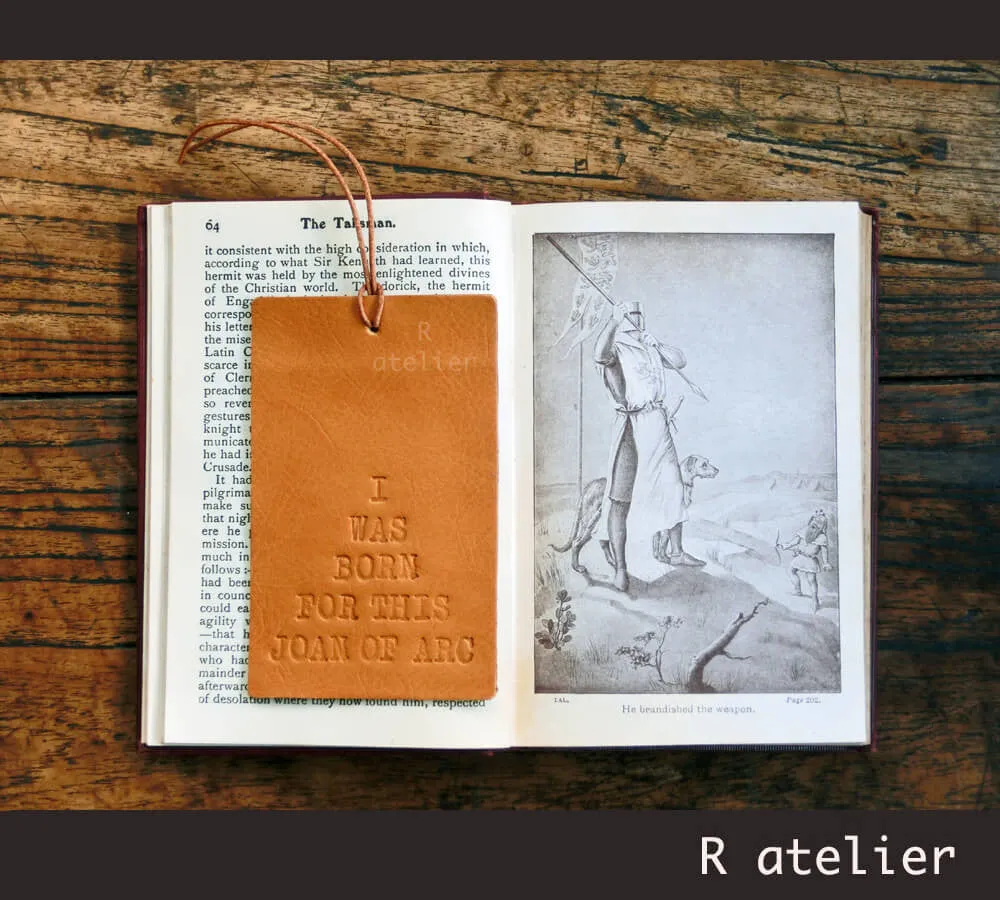 R.atelier Bespoke Leather Bookmark | Make It Personal