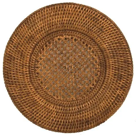 Rattan Round Chargers