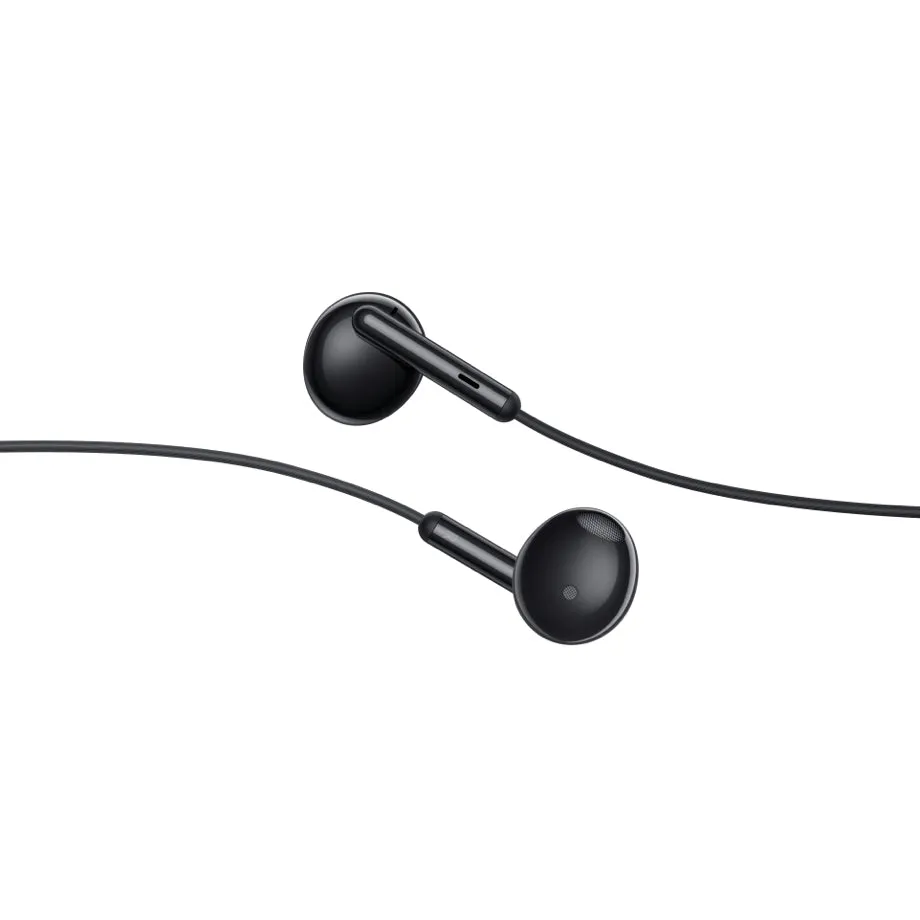 Realme Buds Classic 3.5mm Wired Earphone with HD Microphone - Black