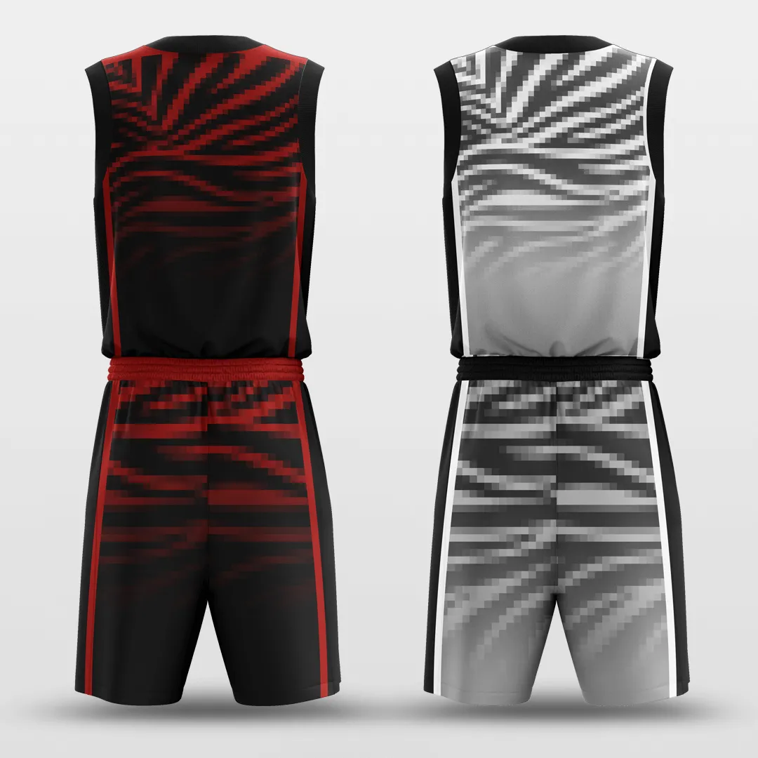 Refinement- Custom Reversible Basketball Jersey Set Sublimated