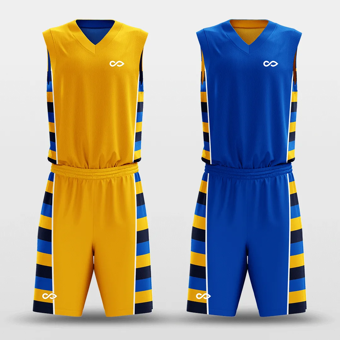 Riddle - Customized Reversible Sublimated Basketball Set