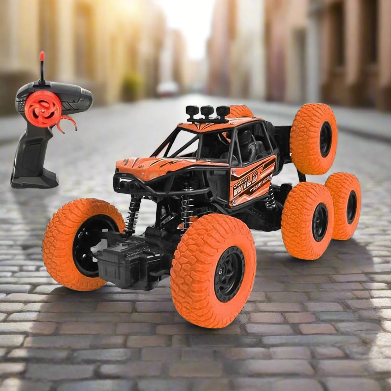 Rock Climber Car, 8 Wheels Climbing Car (1 Pc / Remote Battery Not Included)