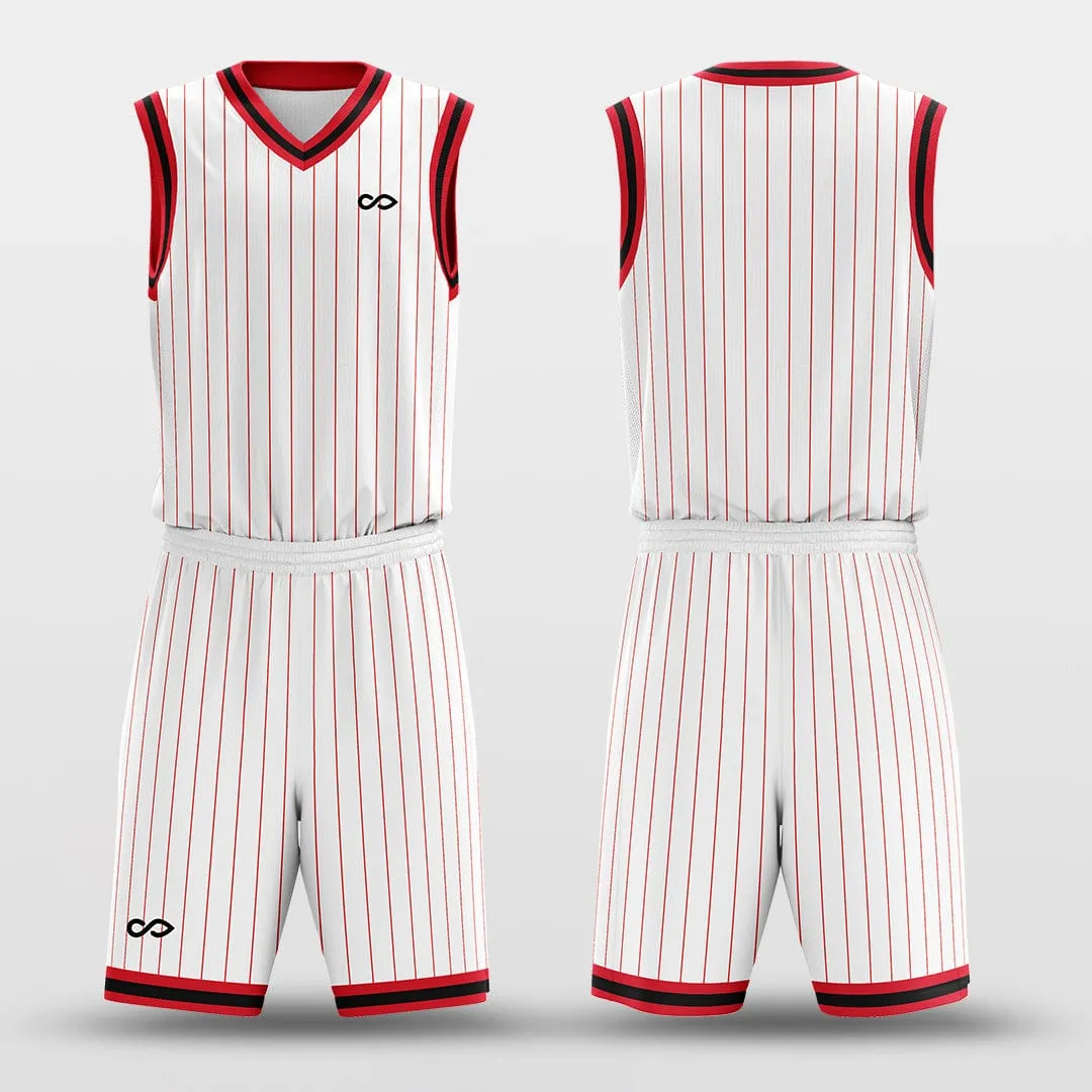 Rockets White - Customized Basketball Jersey Design for Team