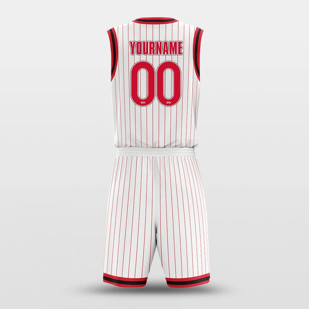 Rockets White - Customized Basketball Jersey Design for Team