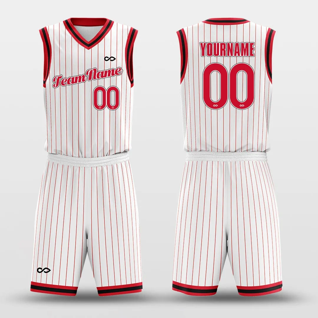 Rockets White - Customized Basketball Jersey Design for Team