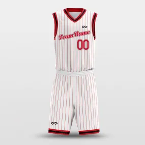 Rockets White - Customized Basketball Jersey Design for Team