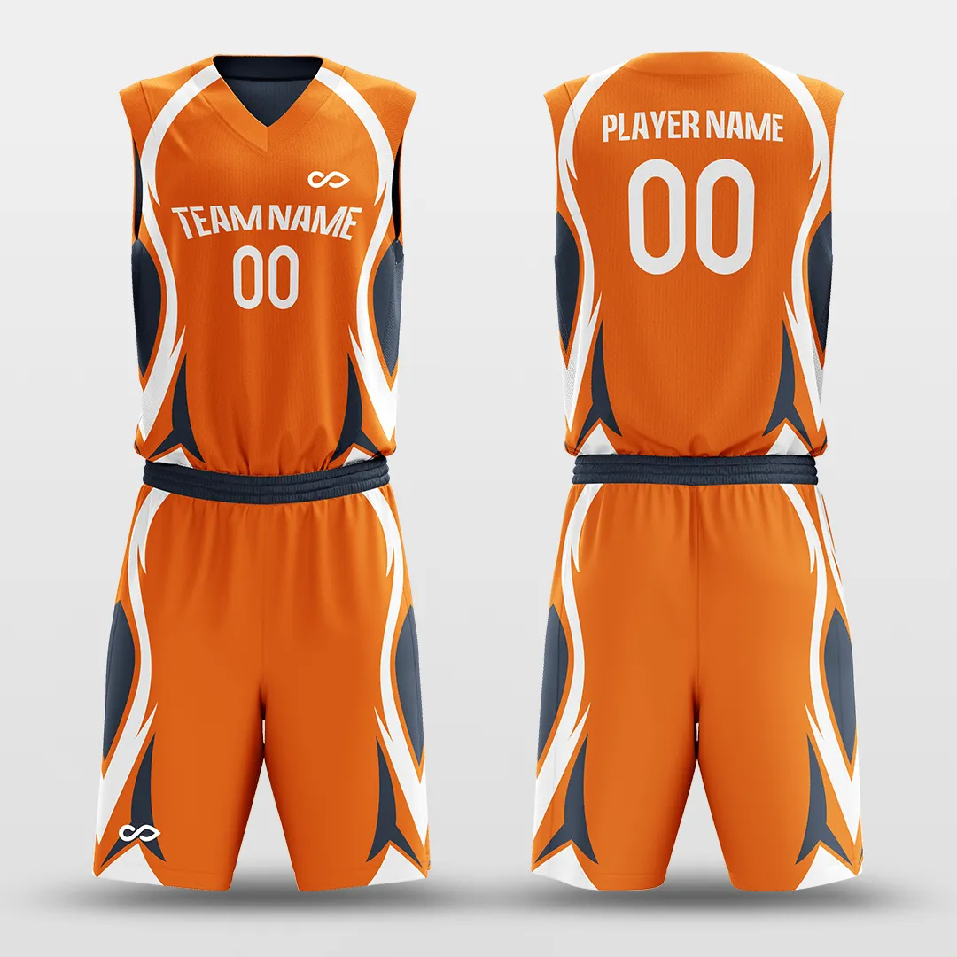 Rush - Customized Reversible Sublimated Basketball Set