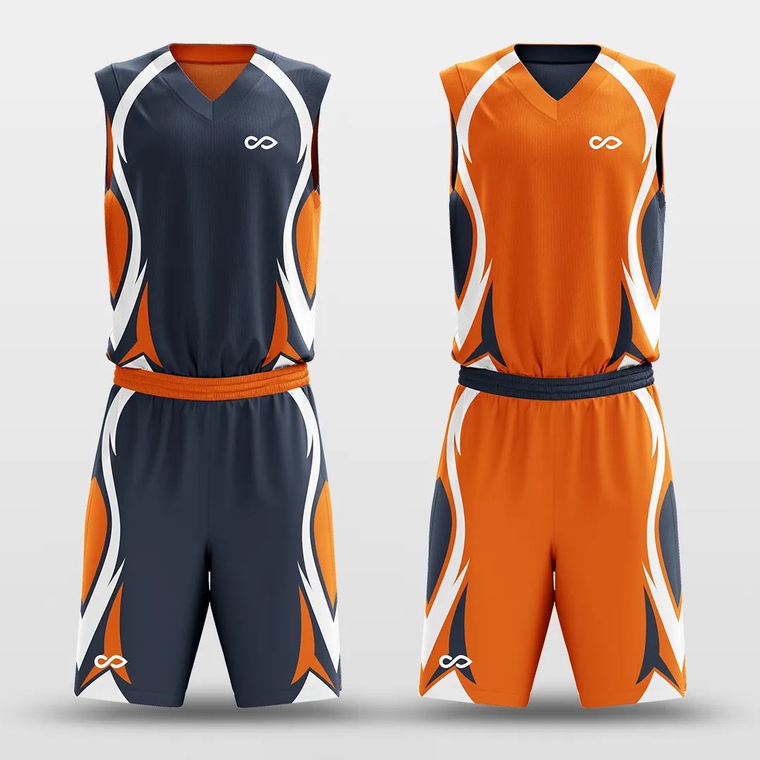 Rush - Customized Reversible Sublimated Basketball Set