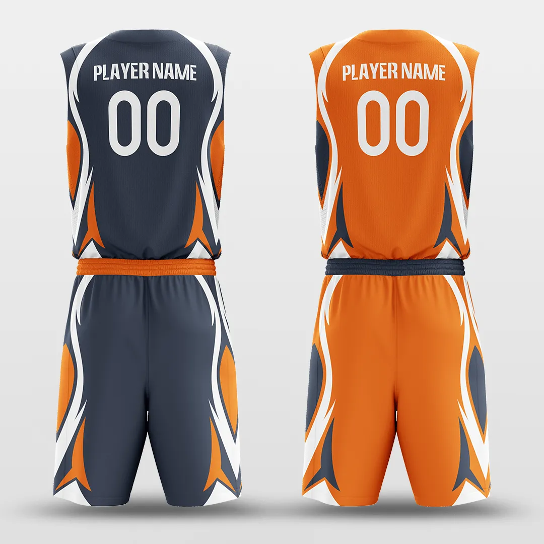 Rush - Customized Reversible Sublimated Basketball Set