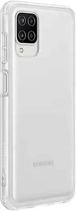 Samsung Galaxy A12 Soft Clear Cover EF-QA125TTEGEU - Transparent