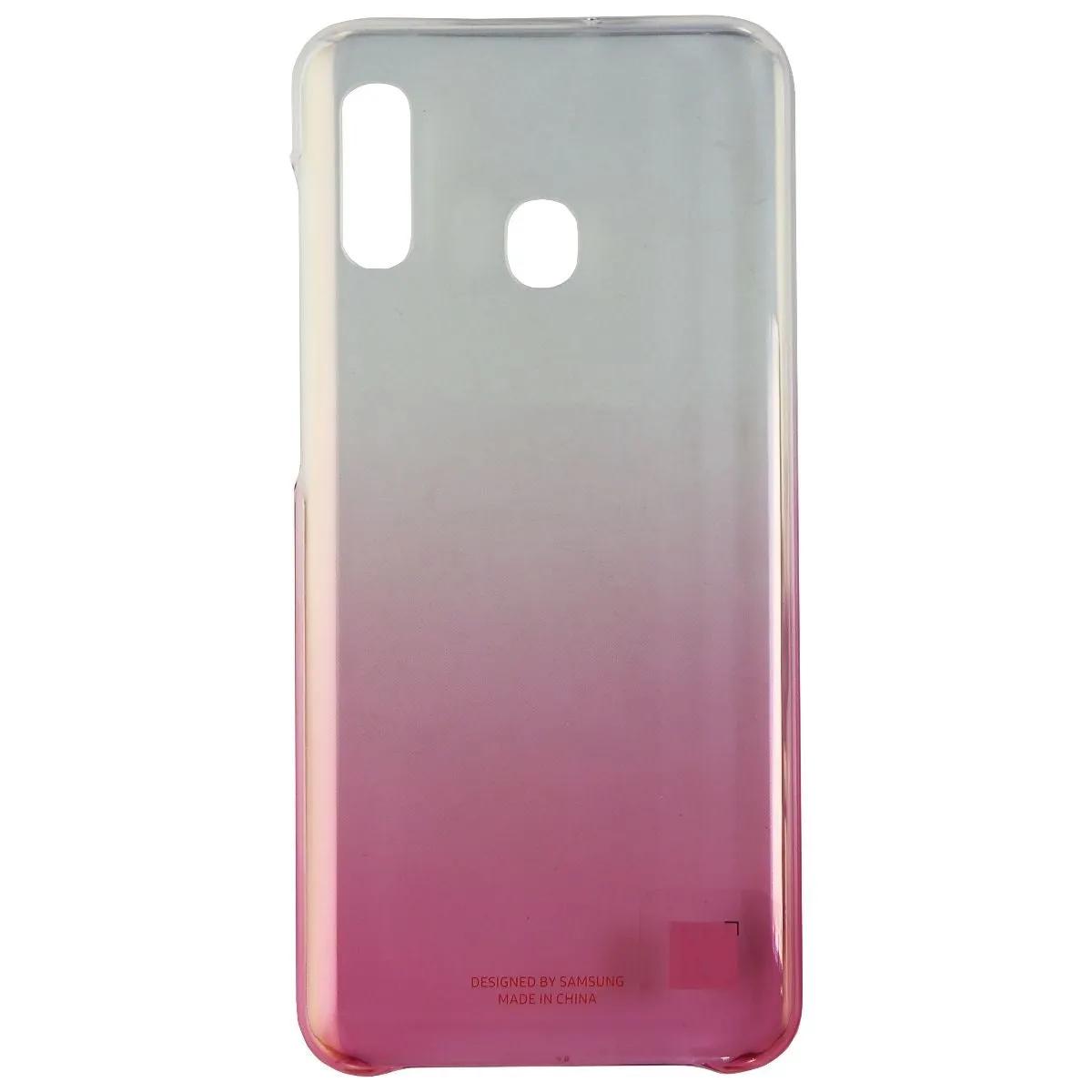 Samsung Gradation Cover for Samsung Galaxy A20 Smartphone - Pink/Clear