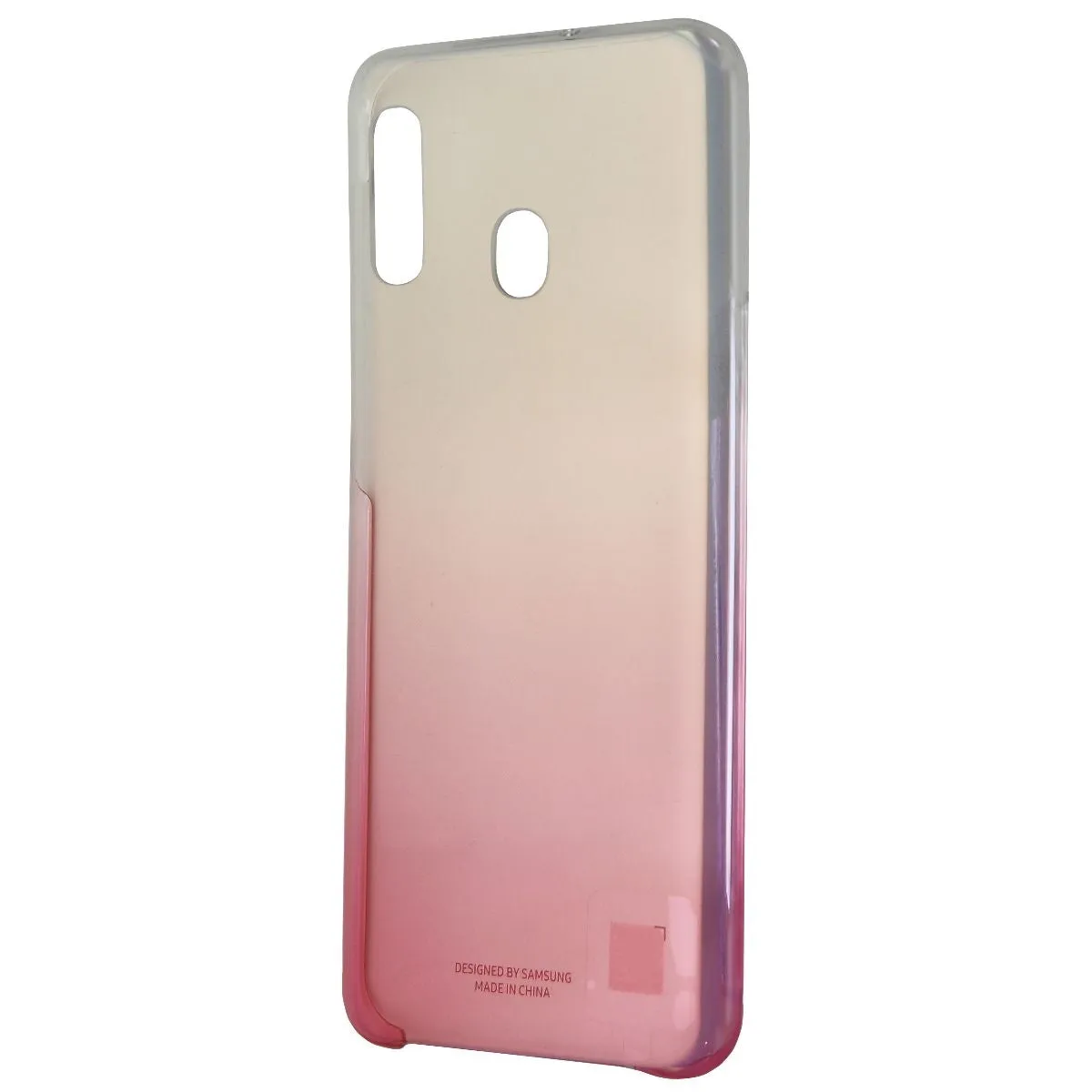 Samsung Gradation Cover for Samsung Galaxy A20 Smartphone - Pink/Clear