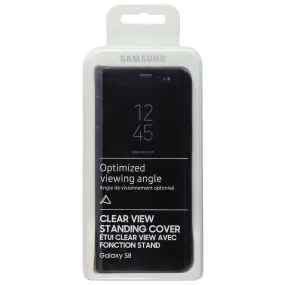 Samsung Official Clear View Standing Cover for Galaxy S8 - Violet (EF-ZG950CVE)