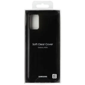 Samsung Soft Clear Cover for Samsung Galaxy A02s Smartphones - Black