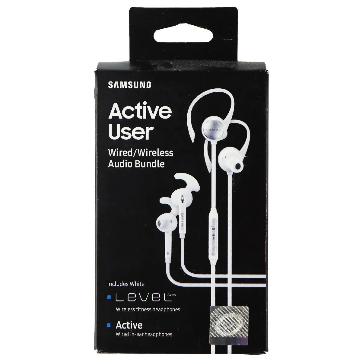 Samsung Wired & Wireless Bundle with Level and Active Series Headphones - White