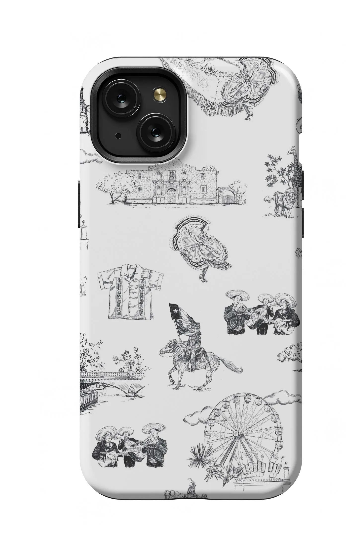 San Antonio Toile iPhone Case