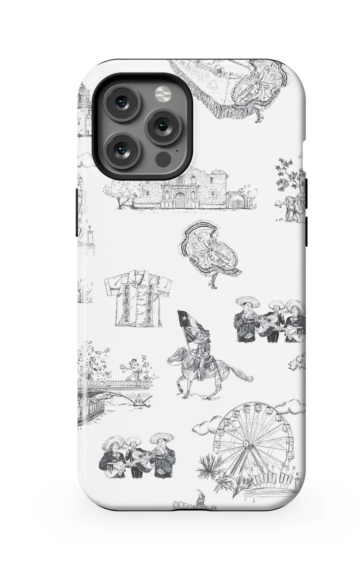 San Antonio Toile iPhone Case