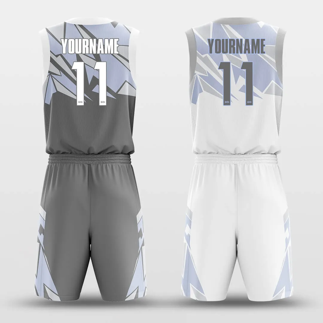 Saw Puzzle - Customized Reversible Basketball Jersey Set Design