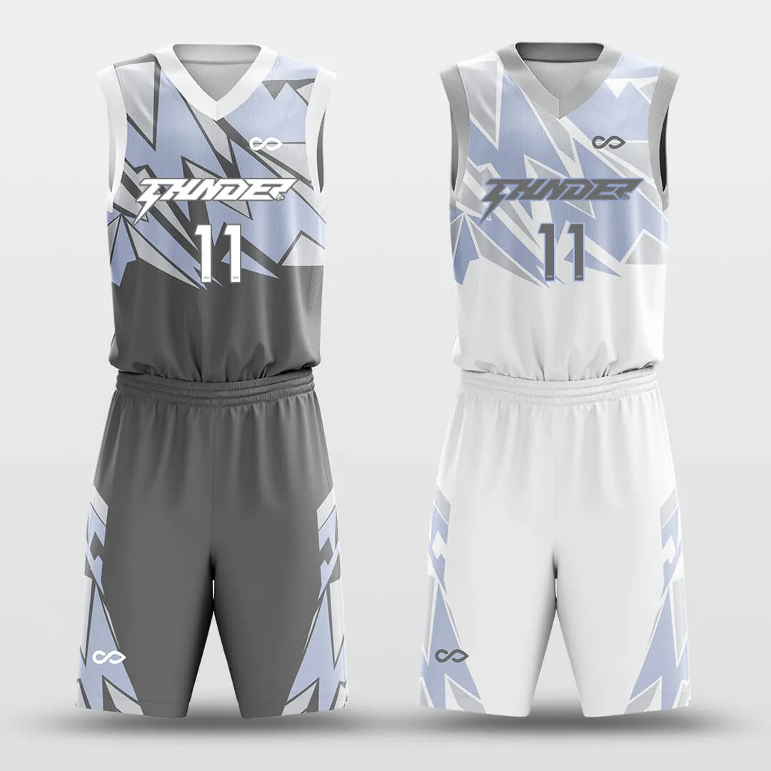 Saw Puzzle - Customized Reversible Basketball Jersey Set Design