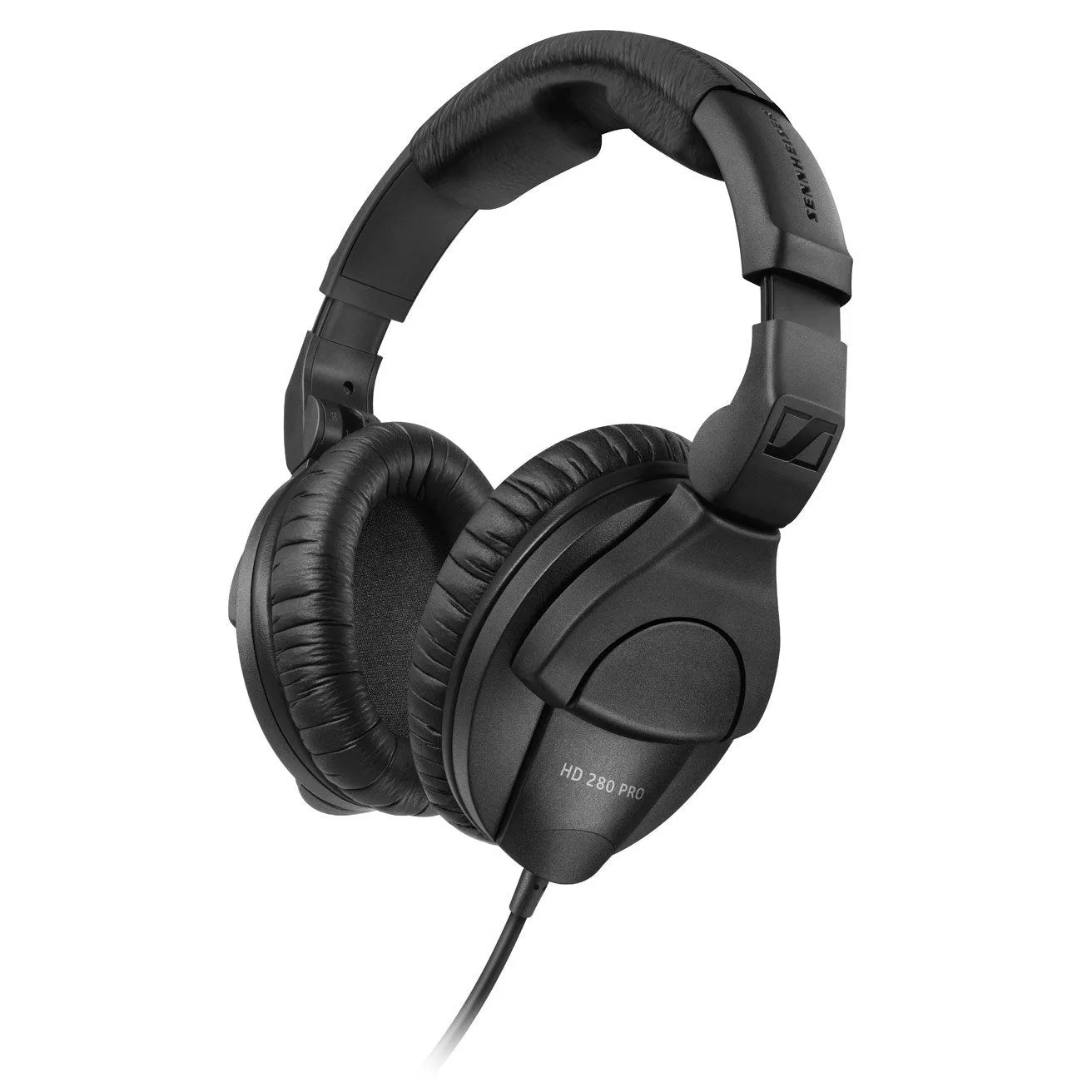 Sennheiser HD 280 PRO Dynamic hi-fi stereo headphones, 64 Ohm, closed, adjustable headband, coiled cable 3m